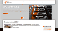 Desktop Screenshot of lederhaas.st